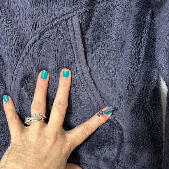 The North Face Women's Light Fury Dark Purple Jacket ~Medium - Picture 5 of 5